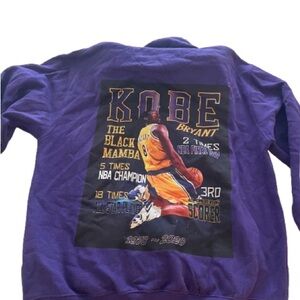 Purple Kobe Bryant Graphic Sweater